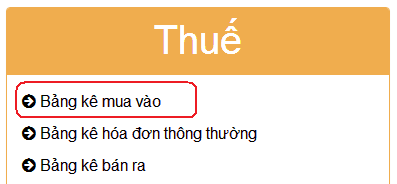 Báo cáo thuế Báo cáo thuế